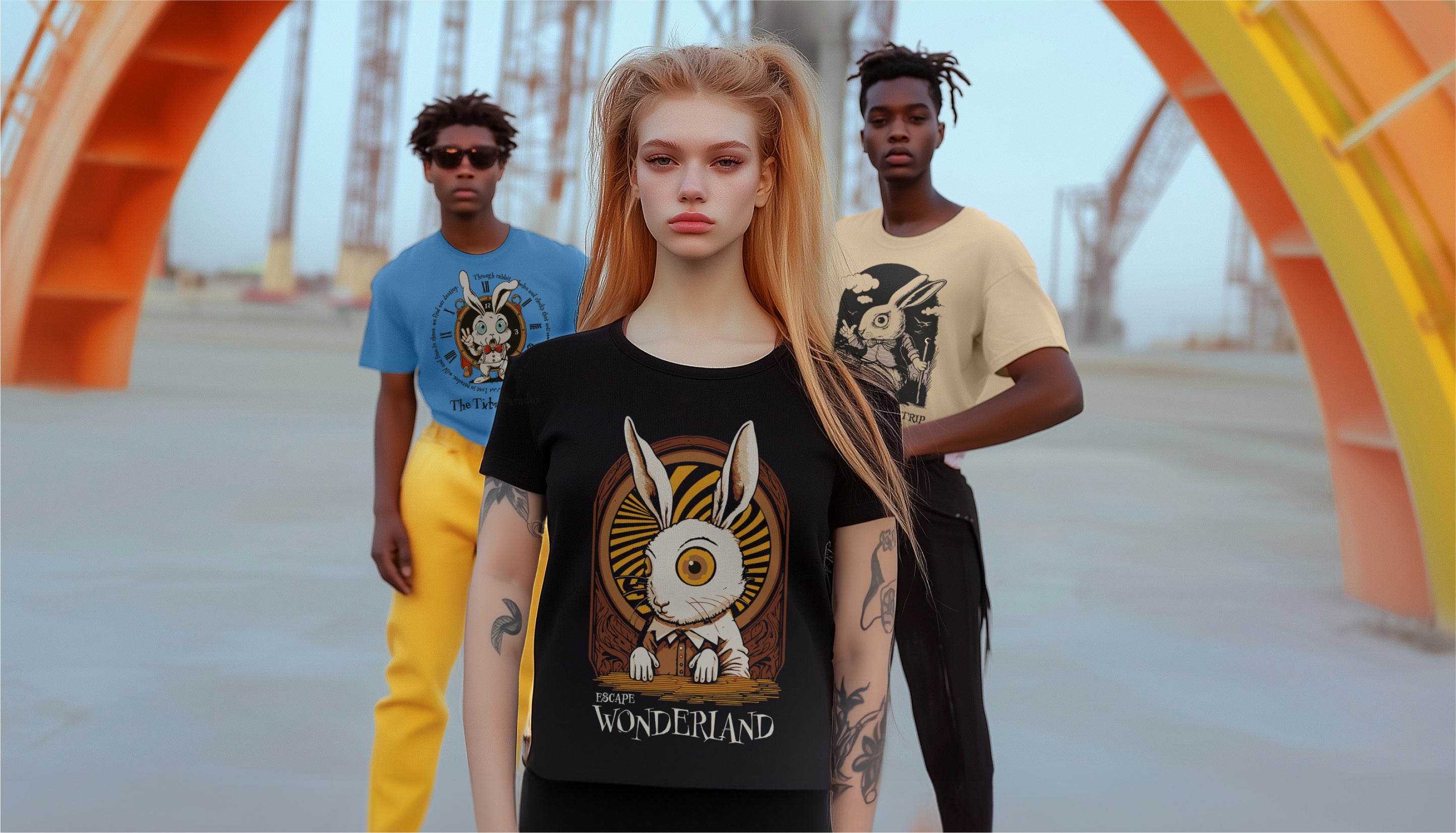 White Rabbits, Shop Punkrabbits Best Sellers – Unisex Graphic Tees