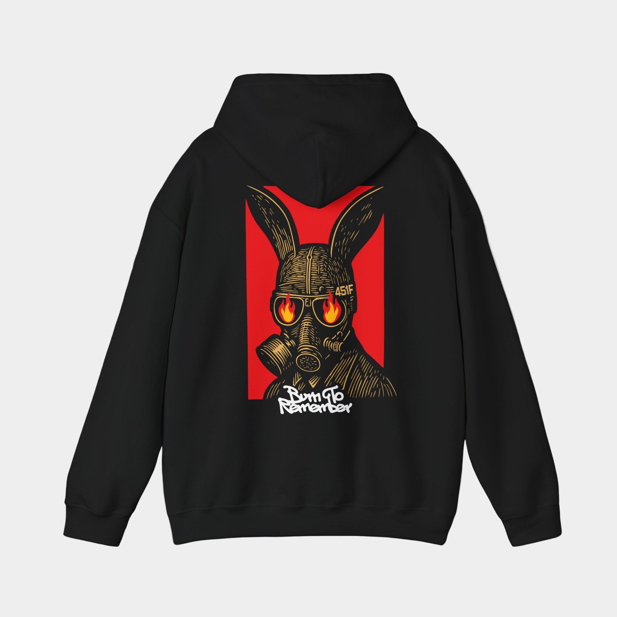 Burn to remember hoodie, The Punkrabbits Winter Hoodie is built