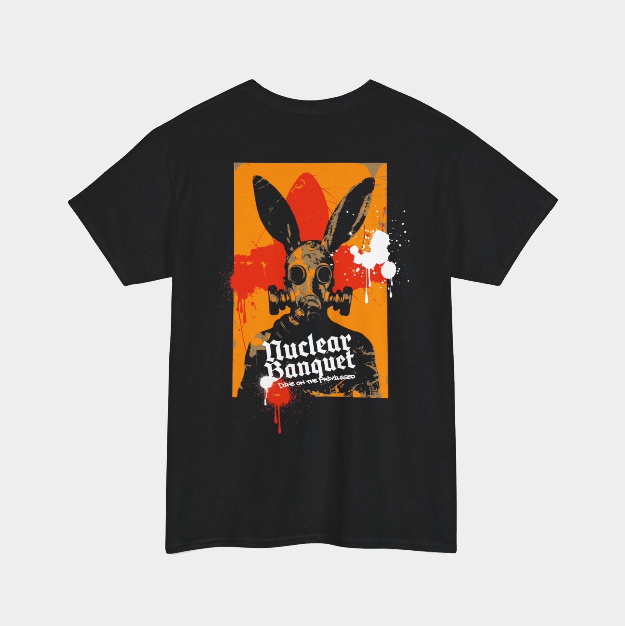Nuclear Banquet - Punkrabbits Oversized Streetwear Graphic T-Shirt