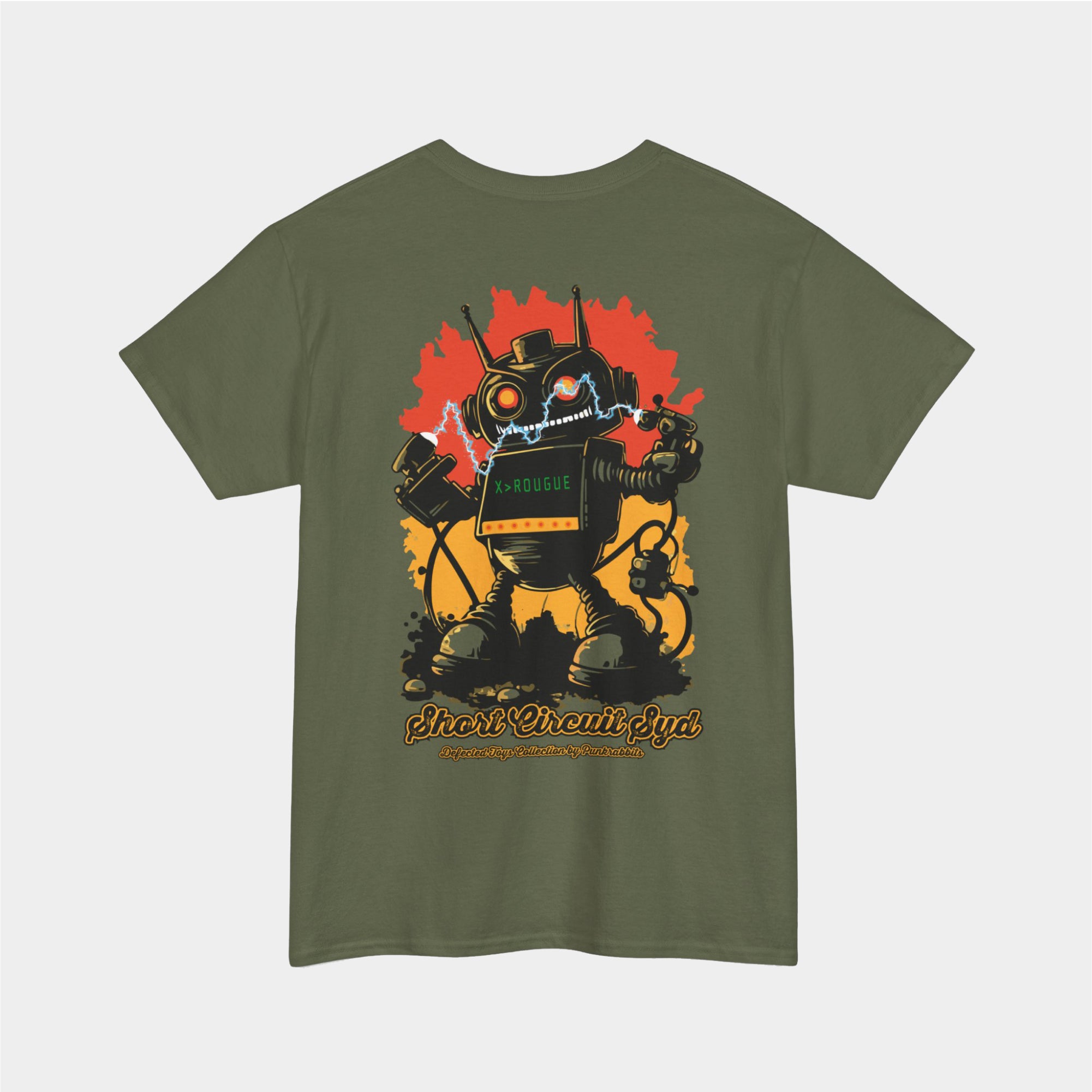 Short Circuit Syd, Punkrabbits Oversized Streetwear Graphic T