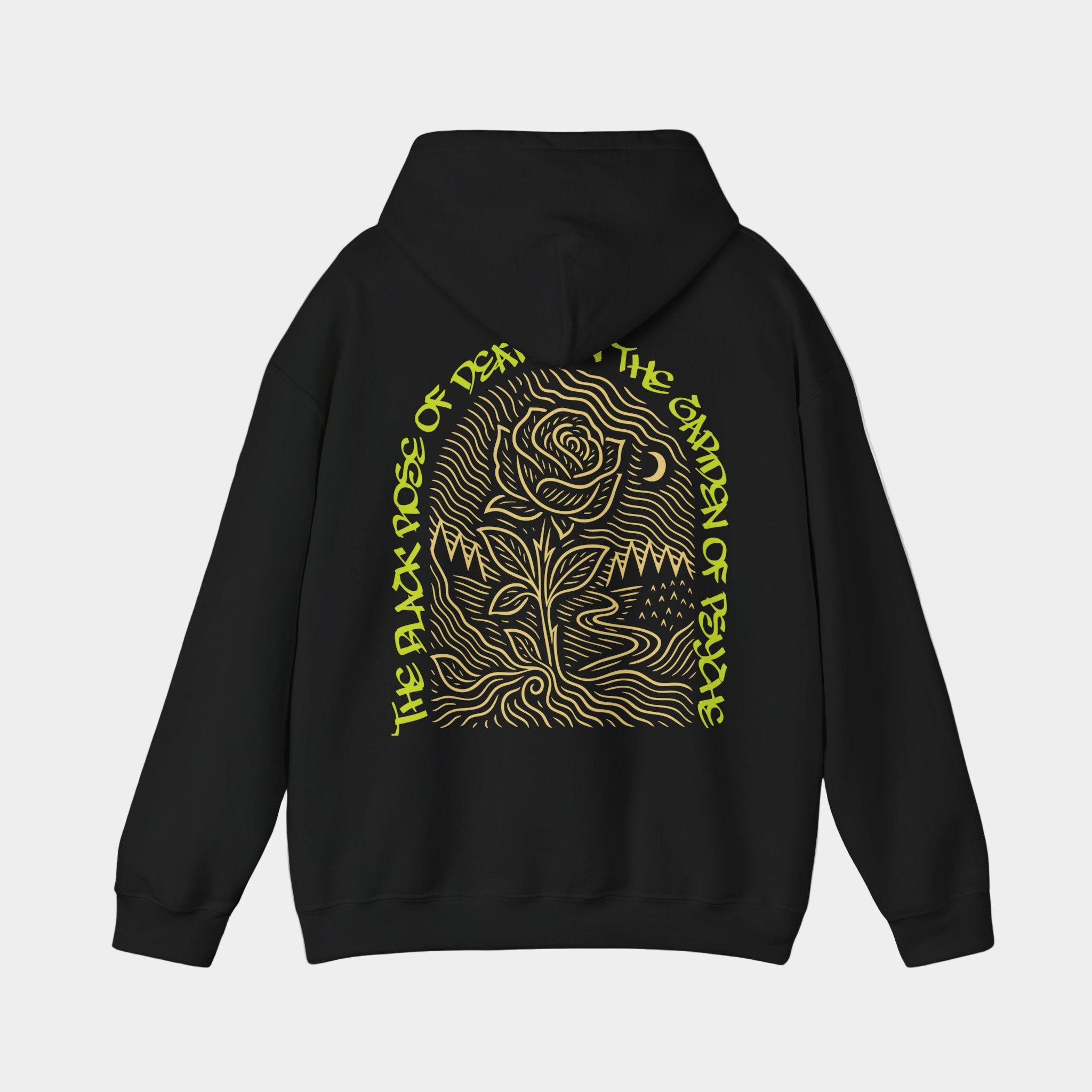 Black rose hoodie
