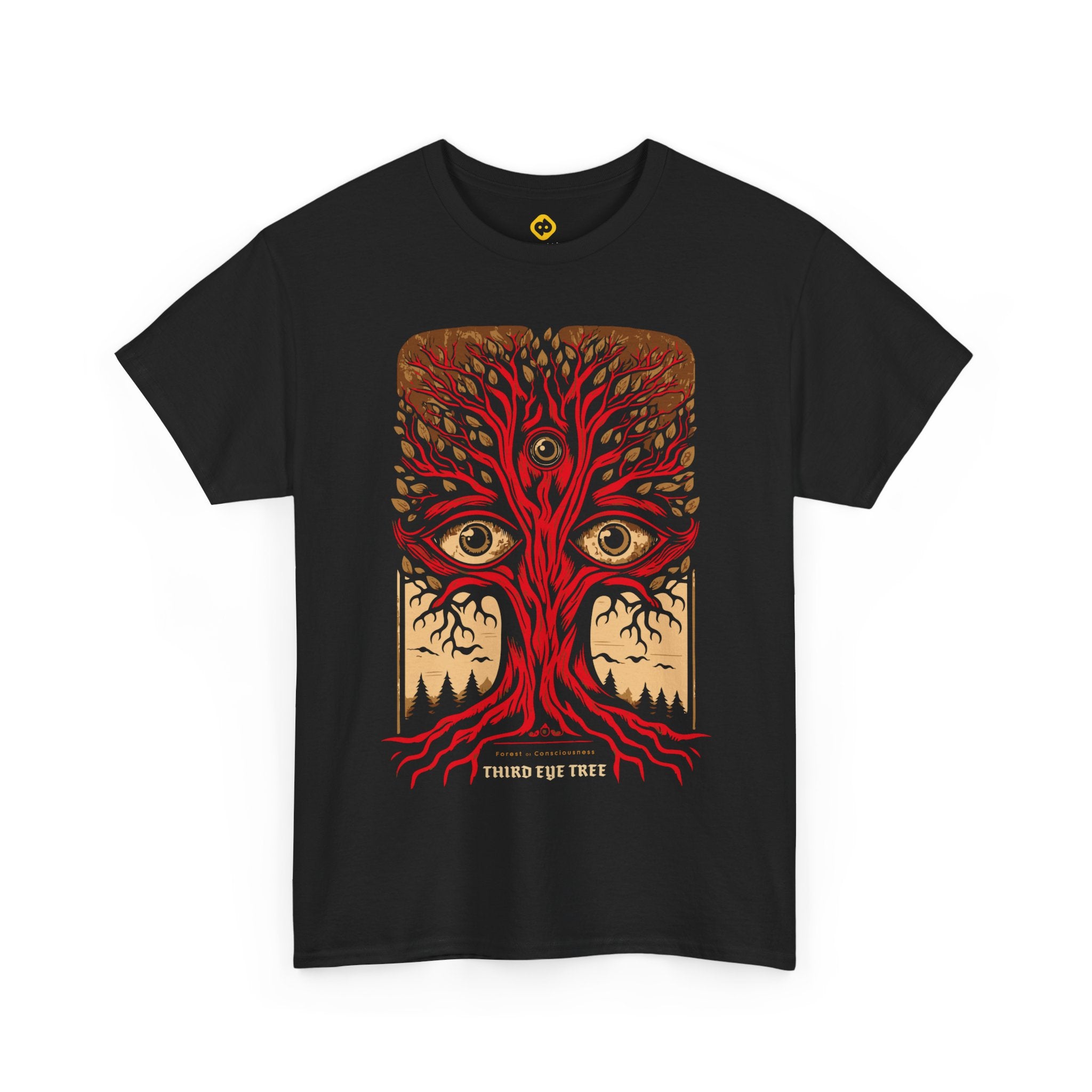 Third eye tree - front print