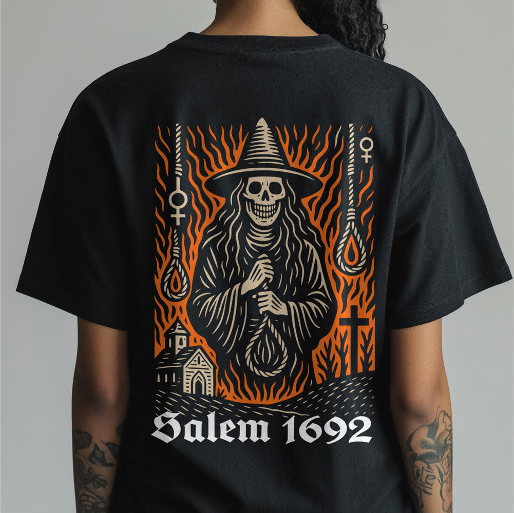 Salem 1692 Witch Hunt Unisex Tee